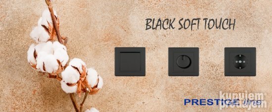 NOVO Aling Conel Prestige Line CRNA SOFT TOUCH