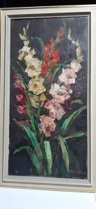 Stara slika na platnu