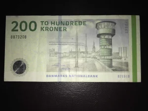 Danska 200 kruna.