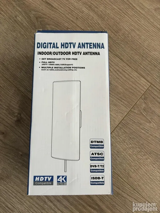 Digitalna HDTV Antena DVB T/T2 4k ultra HD L