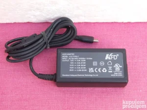 KFD adapter A12-TYPE-C od 65W na USB C + GARANCIJA!