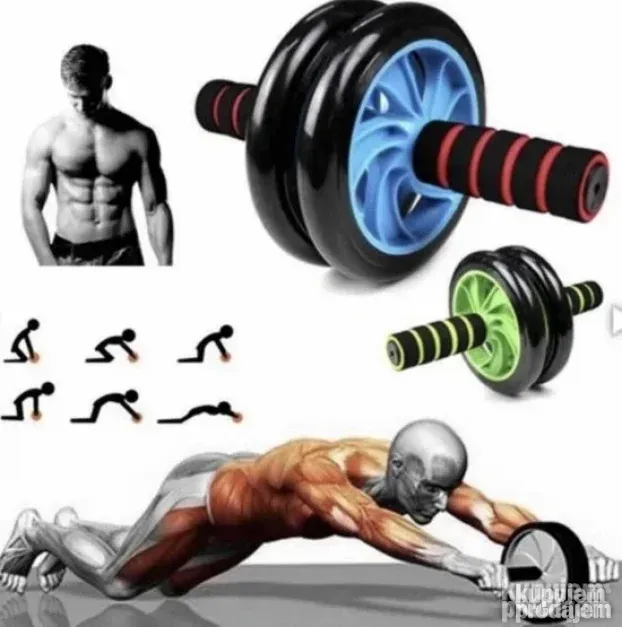 Tocak-Tocak za trbusnjake-Tocak za vezbanje-Dupli tocak