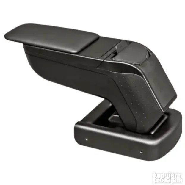 RATI ARMSTER S armsteun compatibel voor OPEL ADAM 2013-2019 [zwart,vega leer] retrofit middenarmsteun met opbergvak