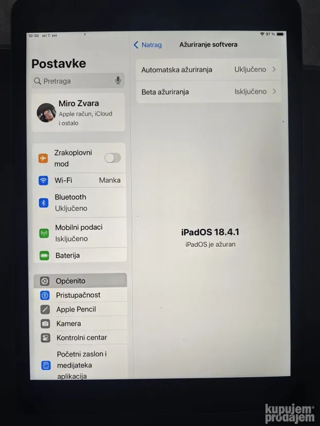 Ipad 8 10.2 sa sim slotom
