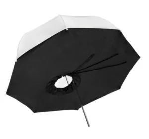 Foto kišobran belo crni 85 cm (softbox varijanta)