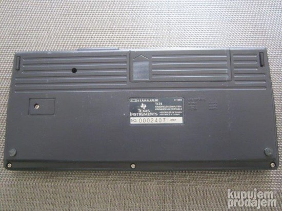 Texas Instruments TI-74 Beratungs-Computer Leben