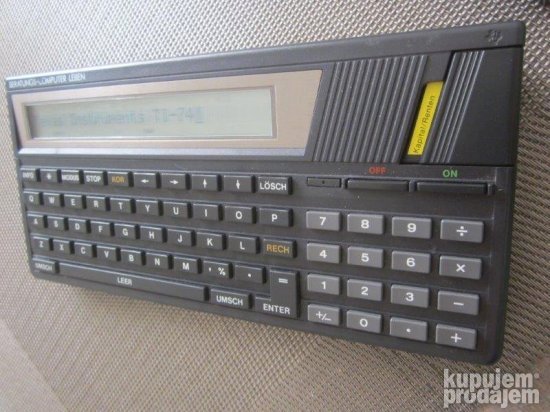 Texas Instruments TI-74 Beratungs-Computer Leben