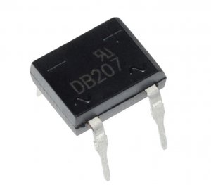 Diodni most retifica DB207 DIP-4 DB207S DIP4 2A 1000V power