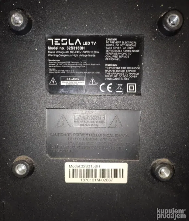 TESLA 32S315BH led trake ES-3028