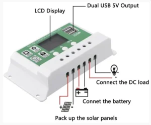 solarni kontroler 30a SOLARNI KONTROLER 30A za panele