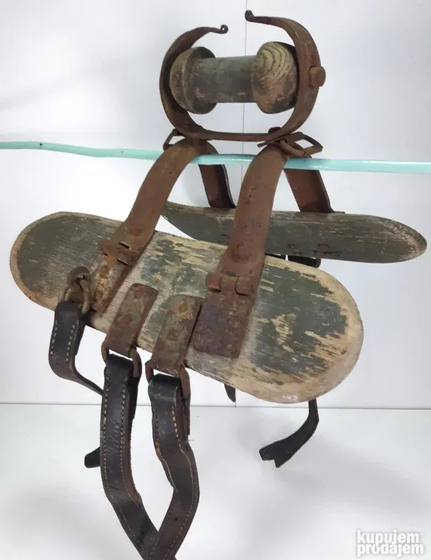 WW1 Nemacko sedlo/transportni nosac oruzja za konje/mazge RE