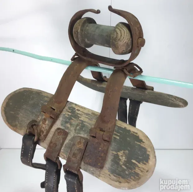 WW1 Nemacko sedlo/transportni nosac oruzja za konje/mazge RE