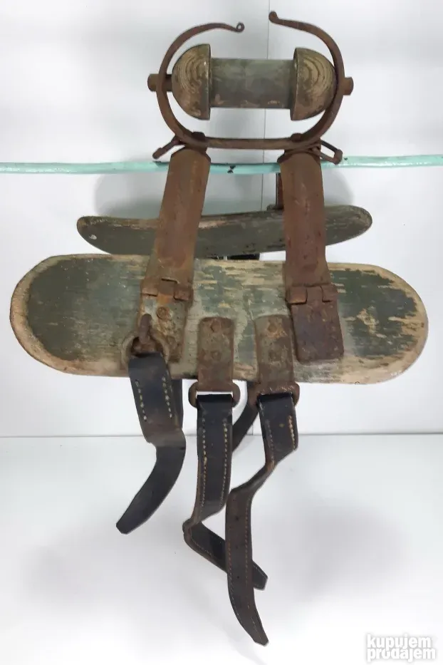 WW1 Nemacko sedlo/transportni nosac oruzja za konje/mazge RE