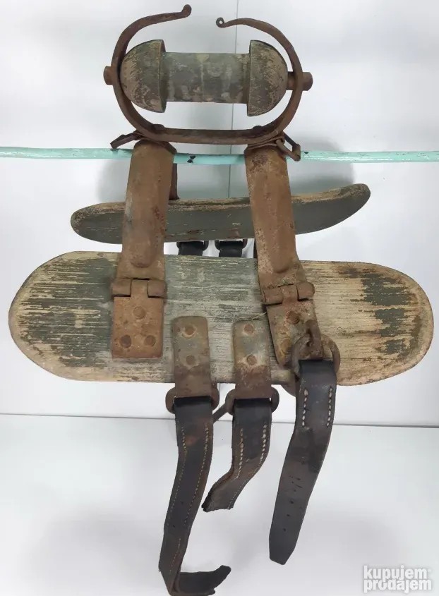 WW1 Nemacko sedlo/transportni nosac oruzja za konje/mazge RE