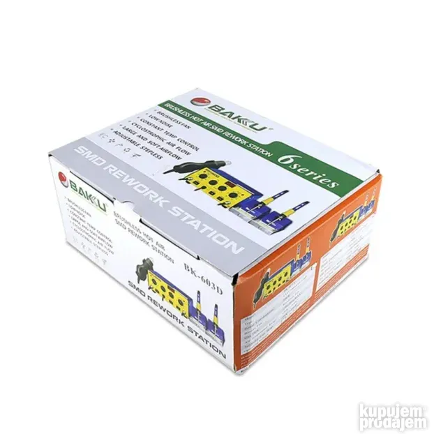 BAKU BK-603D  3 u 1 Lemna i Rework Stanica sa LED Displejom