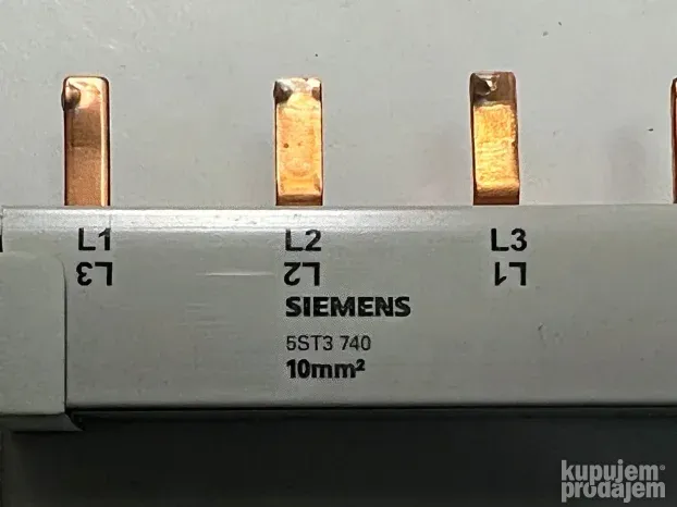 Siemens 5ST3 740 sabirnica za automatske osigurače - 10 mm²