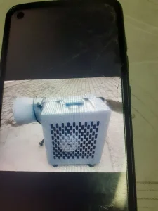 Ventilator za dvorce i zamak na naduvavanje