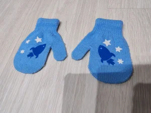 Rukavice plave za 1-3 god