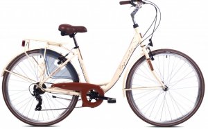 Bicikl City Bike Diana s 6 speed krem braon