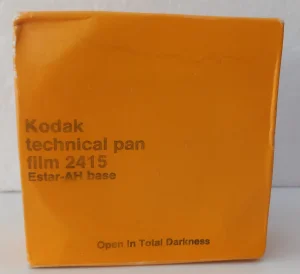 Kodak tehnical pan film 2415 Estar-AH base