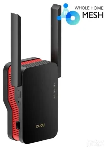Cudy RE3000 AX3000 Wi-Fi 6 Range Extender, Dual Band 2.4+5Gh