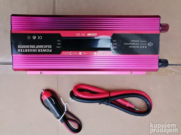 Pretvarač sa 12v na 220v 2000w