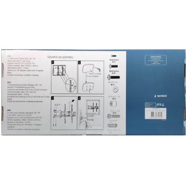TV zidni nosač 26-55inch Ojačani model sa rotacijom do 180