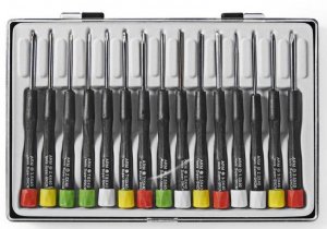 SDAS110VA Precizni set odvijaca 3x PH / 4x Flat / 4x Hex / 4