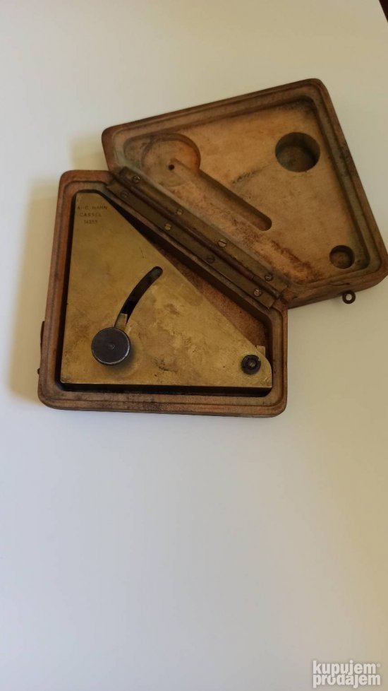 Artiljerijski kvadrant,klinometar A.-G.Hahn Cassal