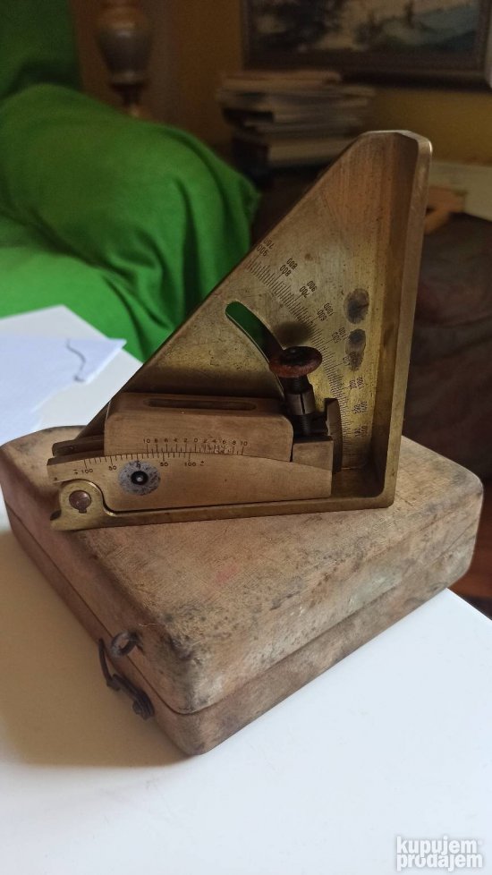 Artiljerijski kvadrant,klinometar A.-G.Hahn Cassal