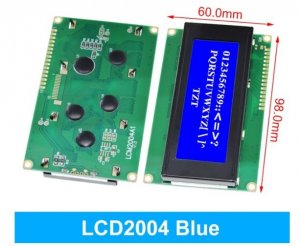 LCD2004 displej modul plavi 98x60 plavi