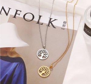 Ogrlica Stainless steel DRVO ZIVOTA