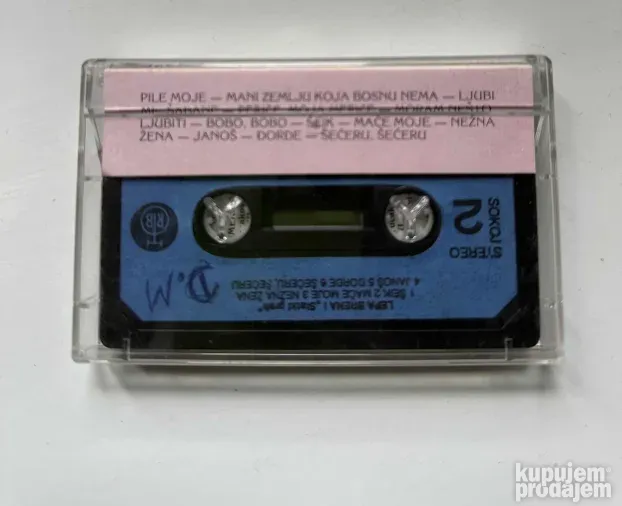 Audio kaseta lepa B.