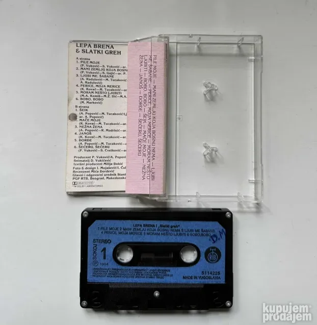 Audio kaseta lepa B.
