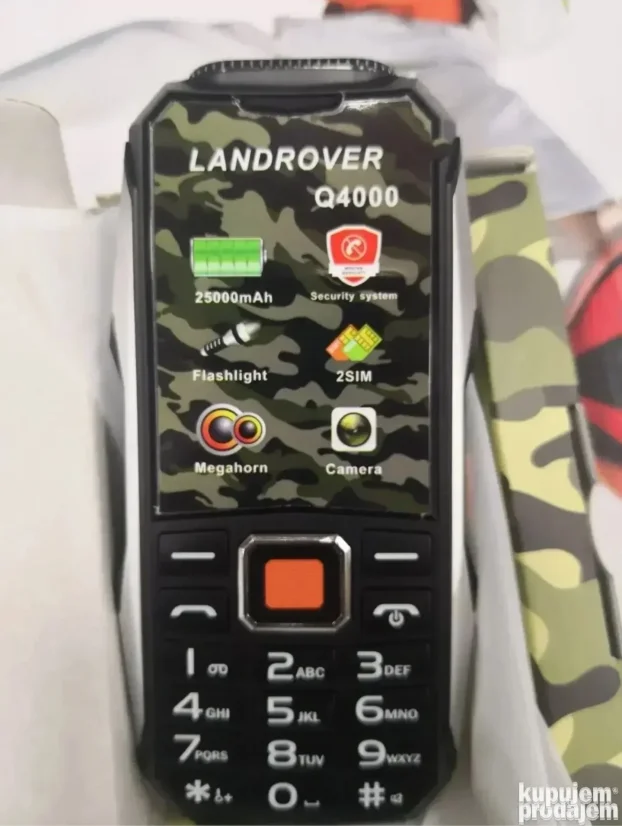 LAND ROVER telefon za starije Q4000 model S GARANCIJA 2 GOD