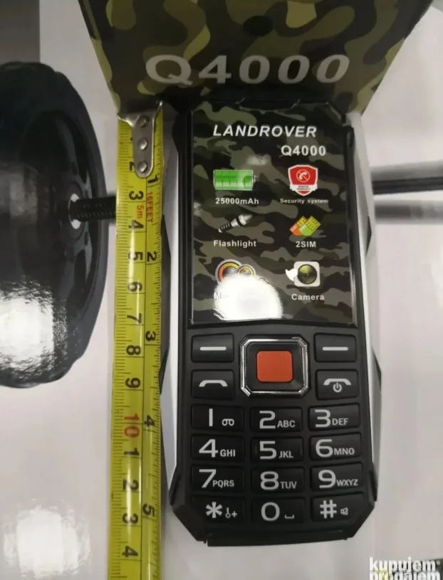 LAND ROVER telefon za starije Q4000 model S GARANCIJA 2 GOD