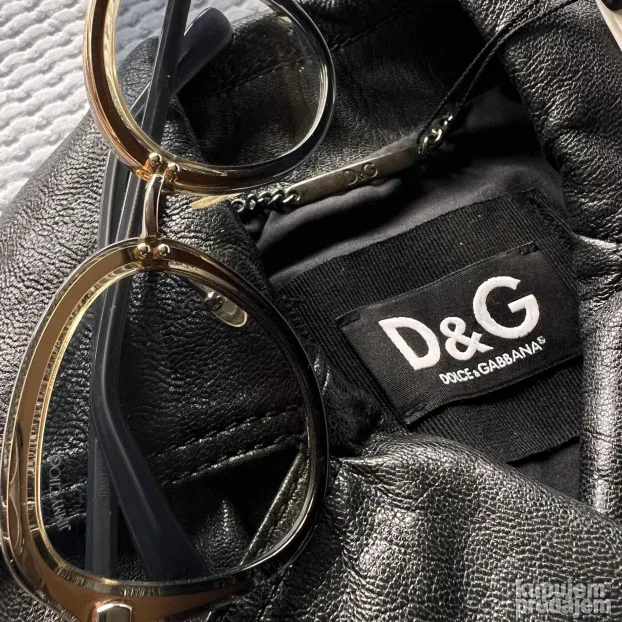 DOLCE & GABBANA ORIGINAL NOVA zenska kozna jakna 40 ili L