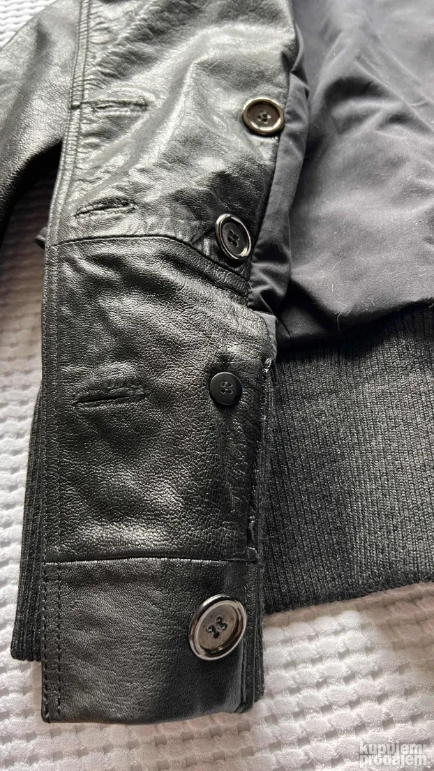 DOLCE & GABBANA ORIGINAL NOVA zenska kozna jakna 40 ili L