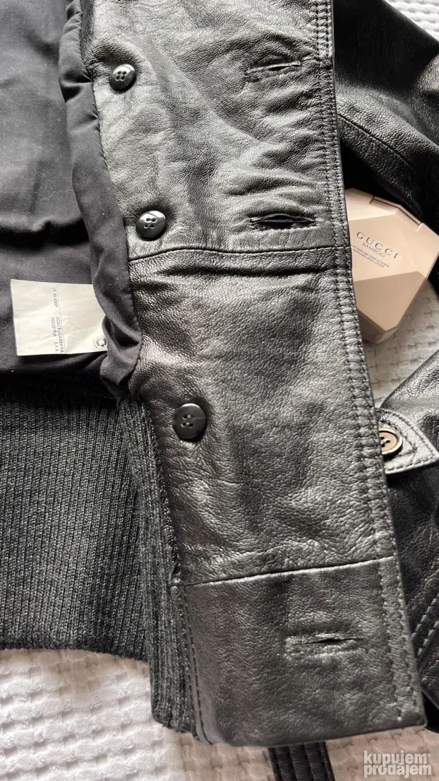 DOLCE & GABBANA ORIGINAL NOVA zenska kozna jakna 40 ili L