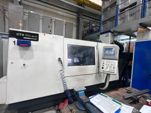 DMG CTX 510eco CNC strug sa C-osom i gonjenim alatima