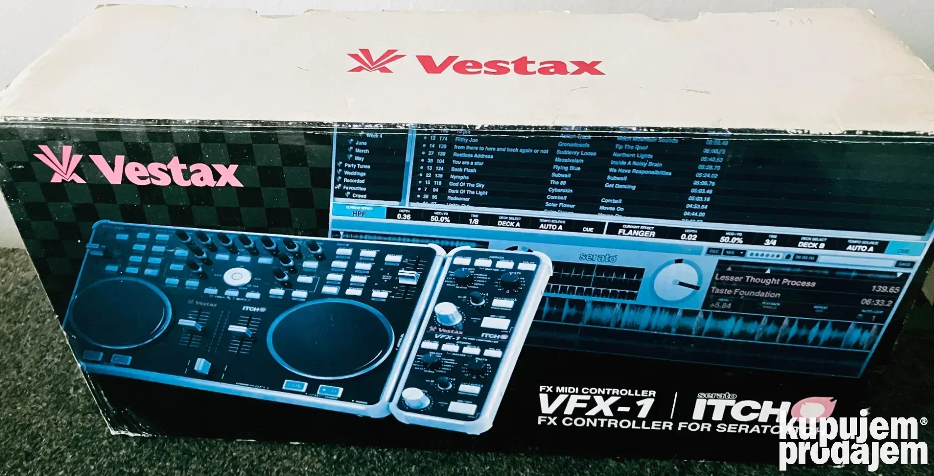 Vestax VFX-1 Serato ITCH USB MIDI controller - KupujemProdajem