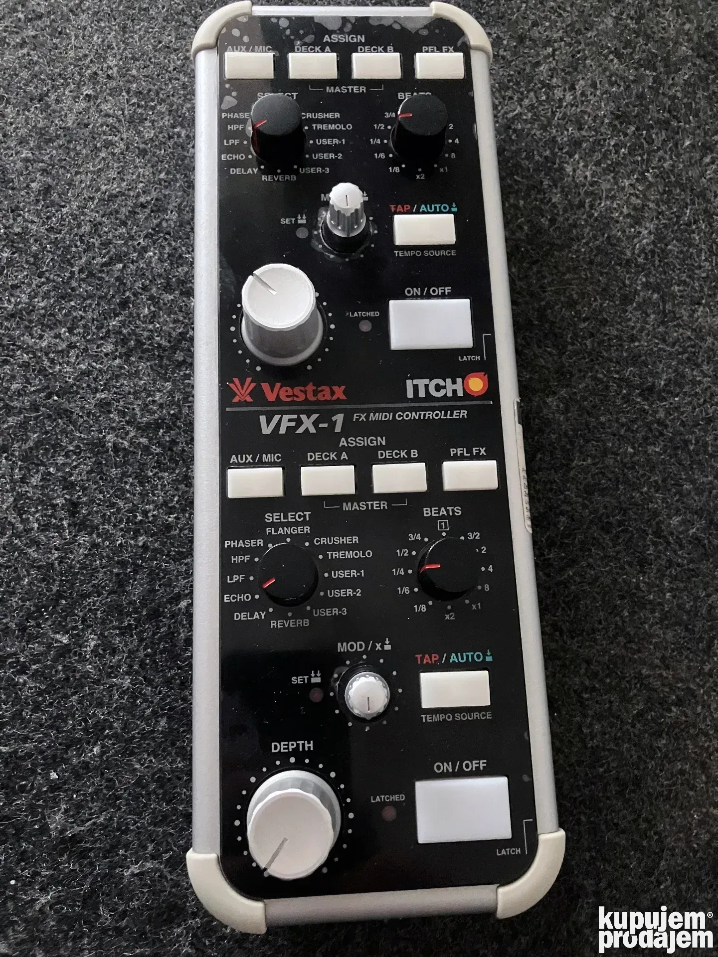 Vestax VFX-1 Serato ITCH USB MIDI controller - KupujemProdajem