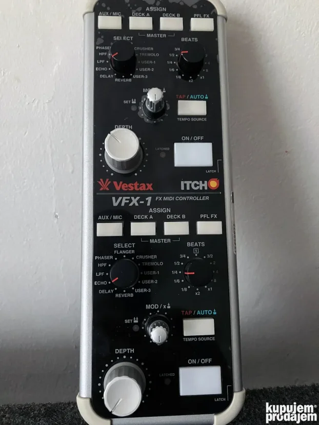 Vestax VFX-1 Serato ITCH USB MIDI Effect Controller - KupujemProdajem