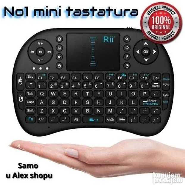 ORIGINAL -Mini tastatura-Keyboard za komjuter i TV