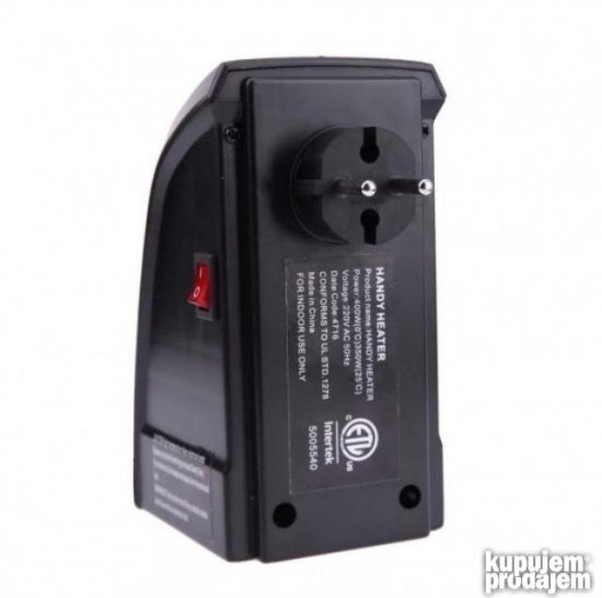 GREJALICA 400w za uticnicu MINI za kancelarije, kupatila itd
