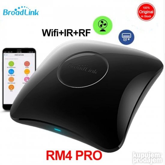 Broadlink RM4 Pro daljinski upravljač - smart home