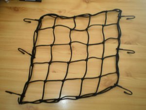 Mreža prtljaga za motocikle 40x40cm