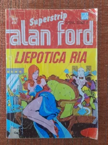 Alan Ford, Ljepotica Ria, Vjesnik #414