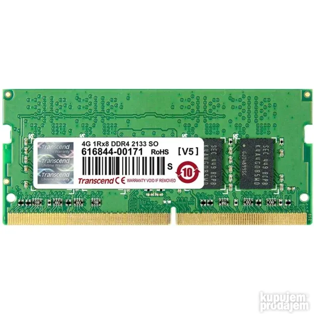 Transcend 4gb Notebook Ddr4 2133mhz Cl15 Ts512msh64v1h
