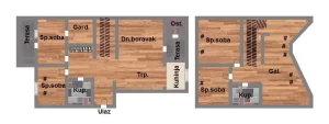 Odličan četvorosoban stan na Grbavici!134m2